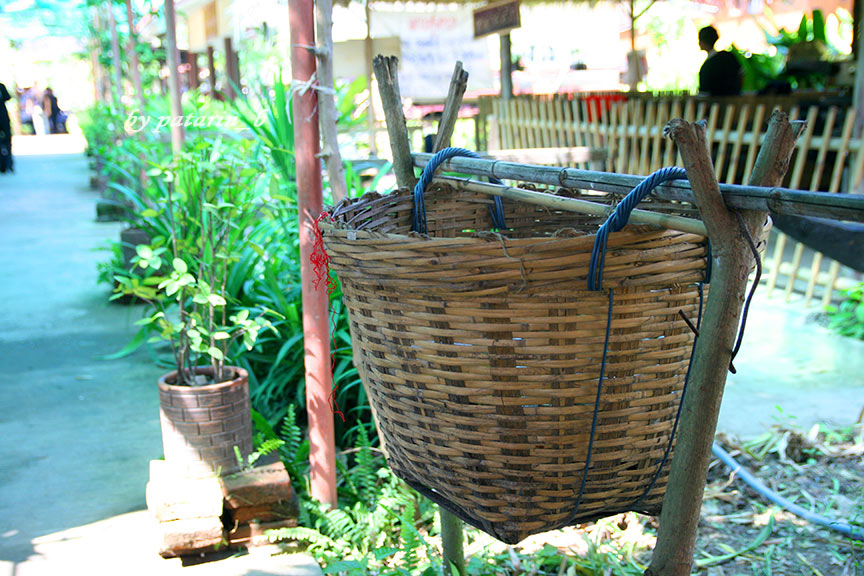ตลาดโก้งโค้ง บ้านแสงโสม อยุธยา