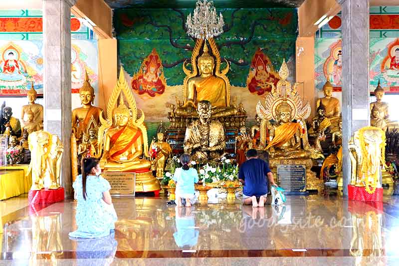 วัดหงษ์ทอง มีสะพานแก้ว