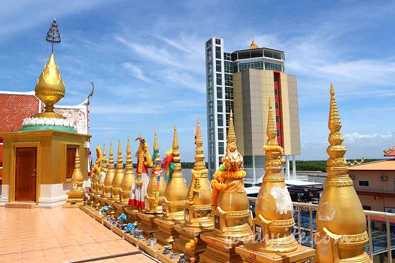 วัดหงษ์ทอง มีสะพานแก้ว