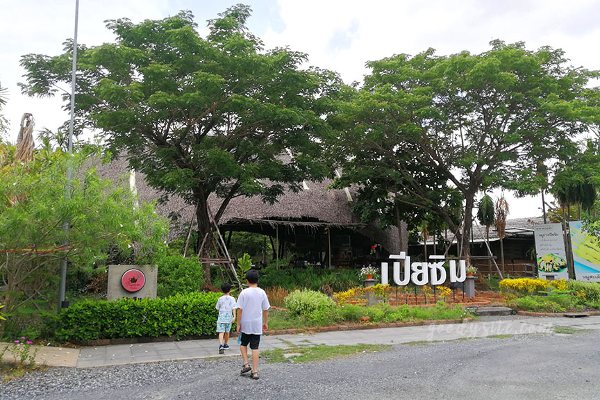 แปดริ้ว 1 ร้านอาหารเปียซิม การ์เด้น