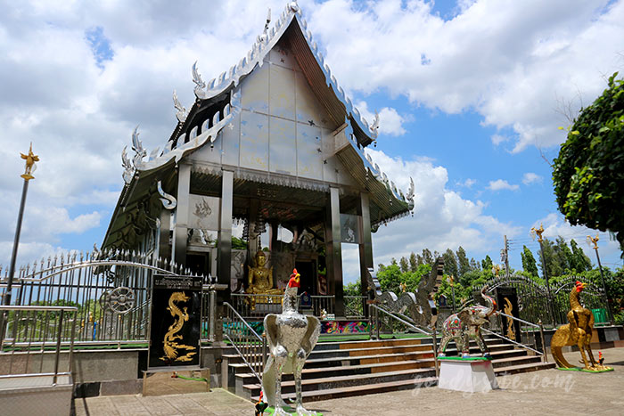 แปดริ้ว 2 วัดหัวสวน พระมหาเจดีย์ สแตนเลส