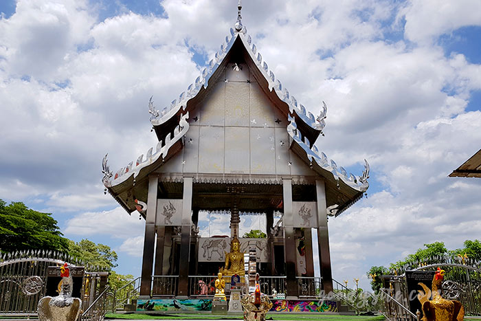 แปดริ้ว 2 วัดหัวสวน พระมหาเจดีย์ สแตนเลส