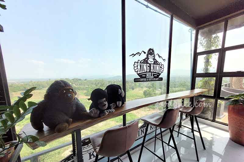 วัดเขาตะแบก - ร้านกาแฟ คิงคอง ฮิล