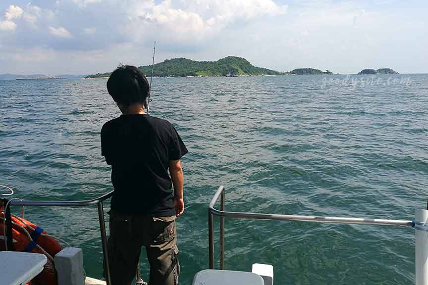 พัทยา-สีชัง 5 ล่องเรือ ตกปลา